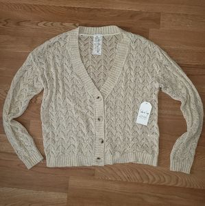 Cream cardigan sadie & sage